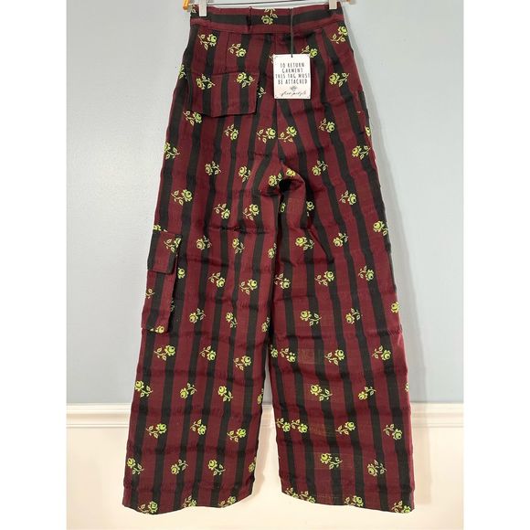 New Free People Mozh Arezu Cargo Pant Size Medium - Picture 7 of 8